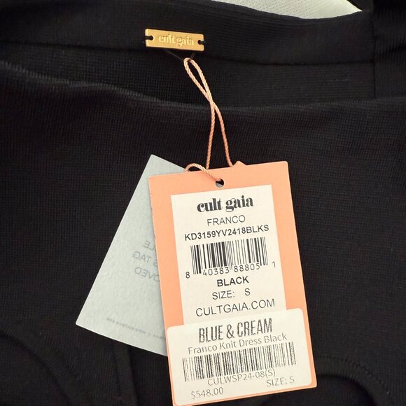 CULT GAIA FRANCO KNIT DRESS SIZE S NEW - Picture 14 of 14
